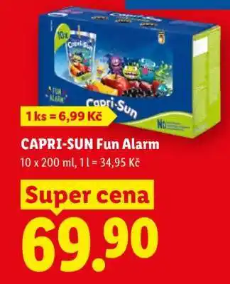 Lidl CAPRI SUN FUN ALARM nabídka