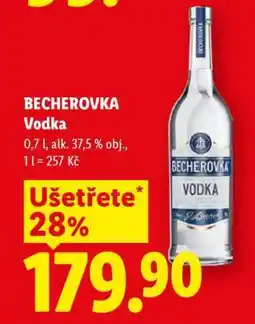 Lidl Becherovka Vodka nabídka