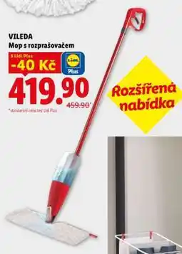 Lidl VILEDA Mop s rozprašovačem nabídka