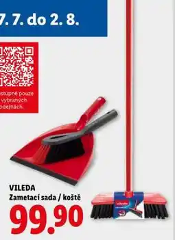 Lidl VILEDA Zametací sada / koště nabídka