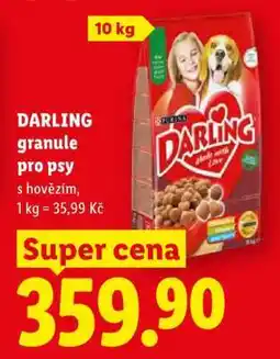 Lidl Darling Granule pro psy nabídka
