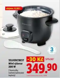 Lidl SILVERCREST Mini rýžovar 200 W nabídka