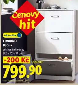 Lidl LIVARNO Botník nabídka