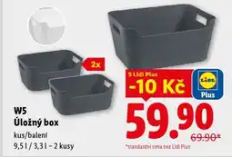 Lidl W5 Úložný box nabídka