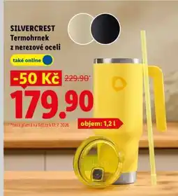 Lidl SILVERCREST Termohrnek z nerezové oceli nabídka