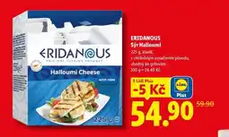 Lidl ERIDANOUS Sýr Halloumi nabídka