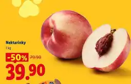 Lidl Nektarinky nabídka