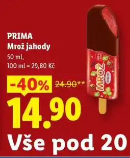Lidl Prima Mrož Jahody nabídka
