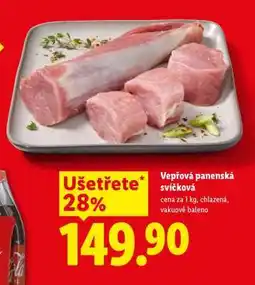 Lidl Vepřová panenská svíčková nabídka