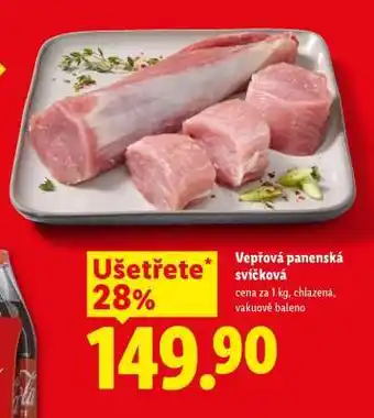 Lidl Vepřová panenská svíčková nabídka