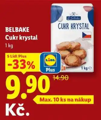 Lidl BELBAKE Cukr krystal nabídka