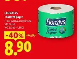 Lidl Floralys TOALETNÍ PAPÍR nabídka