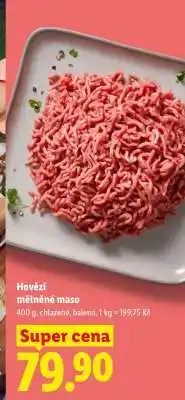 Lidl Hovězí mleté maso nabídka