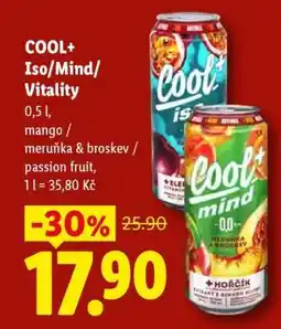 Lidl COOL+ Iso/Mind/Vitality nabídka
