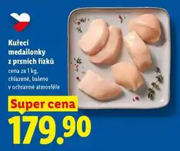 Lidl KUŘECÍ MEDAILONKY Z PRSNÍCH ŘÍZKŮ nabídka
