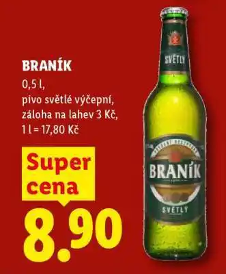 Lidl Braník nabídka