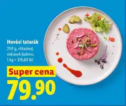 Lidl HOVĚZÍ TATARÁK nabídka