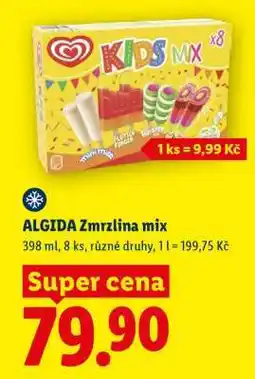 Lidl ALGIDA Zmrzlina mix nabídka