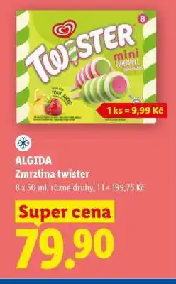Lidl Algida Zmrzlina Twister nabídka