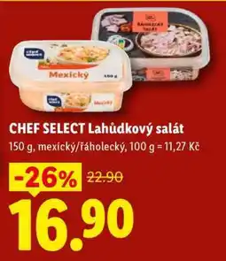 Lidl CHEF SELECT Lahůdkový salát nabídka