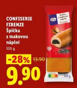 Lidl CONFISERIE FIRENZE Špička s makovou náplní nabídka