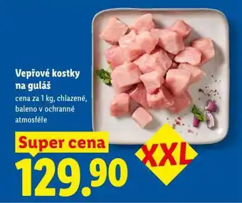Lidl VEPŘOVÉ KOSTKY NA GULÁŠ nabídka