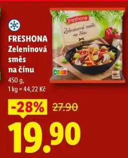 Lidl Freshona Zeleninová směs na čínu nabídka