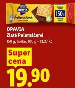 Lidl Opavia Zlaté polomáčené nabídka