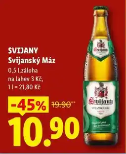 Lidl Svijany Svijanský Máz nabídka
