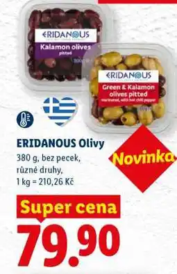 Lidl ERIDANOUS Olivy nabídka