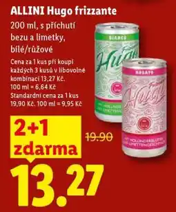 Lidl ALLINI Hugo frizzante nabídka