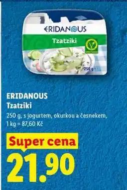 Lidl Eridanous Tzatziki nabídka