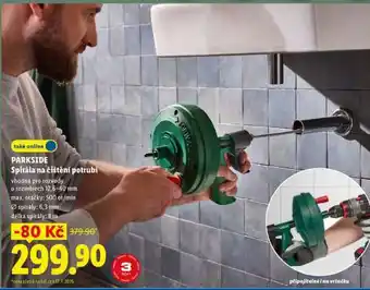 PARKSIDE Spirála na čištění potrubí