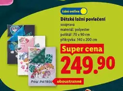 Lidl Dětské ložní povlečení nabídka