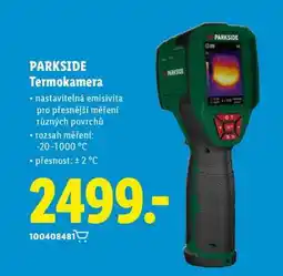 Lidl PARKSIDE Termokamera nabídka
