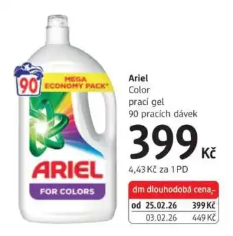 dm drogerie ARIEL nabídka