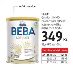 dm drogerie Beba nabídka
