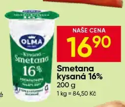 Hruška Smetana kysaná 16% nabídka