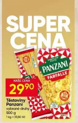 Hruška TĚSTOVINY PANZANI nabídka