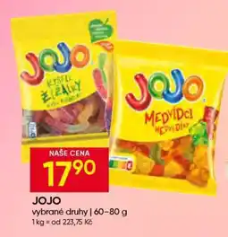 Hruška JOJO nabídka