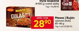 Hruška Masox, Bujón nabídka