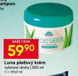 Hruška Luna Pleťový krém nabídka