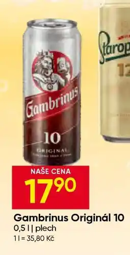 Hruška Gambrinus Originál 10 nabídka