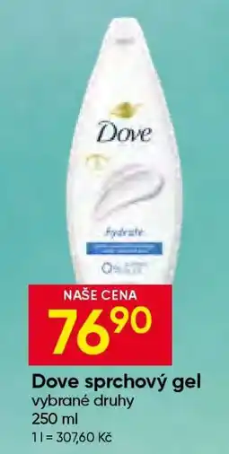 Hruška Dove Sprchový gel nabídka