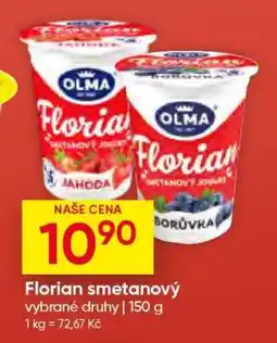 Hruška Florian smetanový nabídka