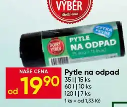 Hruška Pytle na odpad nabídka