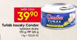 Hruška Tuňák kousky Condor nabídka