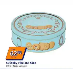Action Sušenky v kulaté dóze nabídka