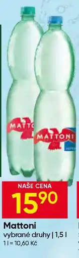 Hruška Mattoni nabídka