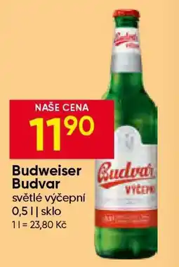 Hruška Budweiser Budvar nabídka